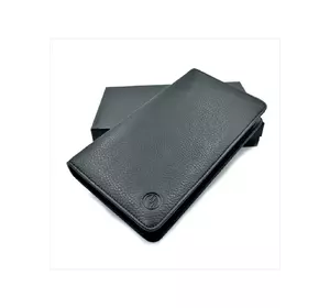 Чоловічий шкіряний клатч-гаманець Weatro 22,5 х 12,5 х 3 см Чорний wtro-212
