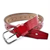Женский кожаный ремень Weatro nwzh-35k-00100 Красный