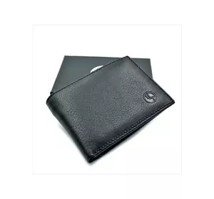 Чоловічий шкіряний гаманець-зажим Weatro 11 х 8 х 2 см Чорний wtro-168-24C
