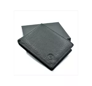 Чоловічий шкіряний гаманець Weatro 11 х 8,5 х 2,5 см Чорний wtro-168-42