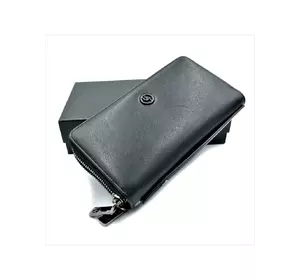 Чоловічий шкіряний клатч-гаманець Weatro 20 х 11,5 х 4,5 см Чорний wtro-162-12