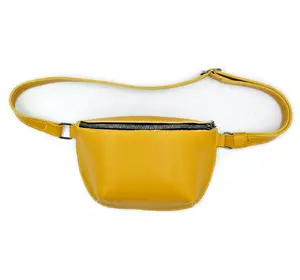 Женская сумка на пояс (бананка) Weatro Цвет Жёлтый nw-bnnka-kz-012