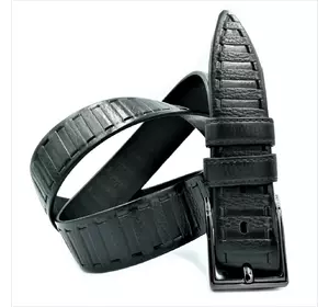 Ремень мужской кожаный Weatro Чёрный 0359m-4kozh